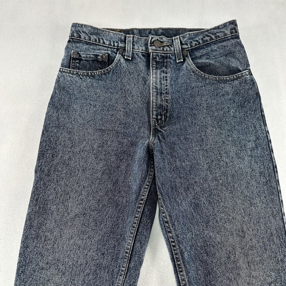 Vintage Levis 550 Jeans Mens 31x30 Black Gray Relaxed Fit Tapered Made USA‎ 90s